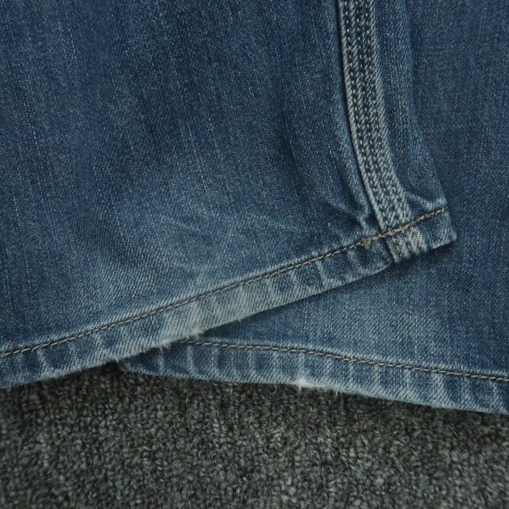 Diesel Jeans Mens 31x32 Blue Krooley Slim Carrot 5 Pocket Whiskered - Picture 13 of 13